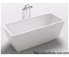 Freestanding Modern Seamless Acrylic Bathtub Garda 150 SALE! | free-classifieds-usa.com - 1