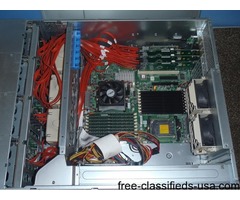 Supermicro 24 Bay Chassis SAS846TQ Server AMD QC 1.80GHz 16GB H8DME-2 | free-classifieds-usa.com - 2