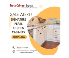 Signature Pearl Kitchen Cabinets - Cream Paint with Dark Glaze		 | free-classifieds-usa.com - 1