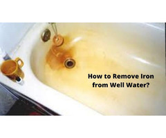 How To Remove Iron From Well Water | free-classifieds-usa.com - 1