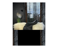 Sheepskin or sheepskin saddle pads placed under the saddle. | free-classifieds-usa.com - 2