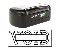Slim Void with Box Pre-Inked Stamp | free-classifieds-usa.com - 1