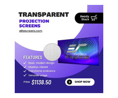 Experience the Future: Transparent Projection Screen | free-classifieds-usa.com - 1