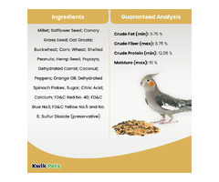 Volkman Seed Company Avain Science Super Cockatiel Bird Treat Without Sunflower Seed 4 Lb | free-classifieds-usa.com - 4