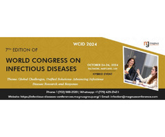 7th Edition of  World Congress on Infectious Diseases | free-classifieds-usa.com - 1