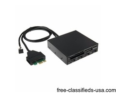 PCI-E to USB 3.0 Metal Internal Combo (4 Ports USB 3.0 HUB + All in 1 Card Reader) | free-classifieds-usa.com - 1
