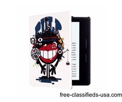 For Amazon Kindle Oasis Riceroar Pattern Flip Leather Case | free-classifieds-usa.com - 1