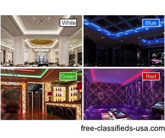 12V Holiday LED flexible strip light, 5050 60 SMD RGB rope lighting | free-classifieds-usa.com - 3