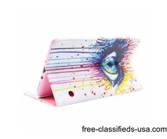For Tab S 8.4 Eye Pattern Cross Leather Case with Holder, Card Slots & Wallet | free-classifieds-usa.com - 1