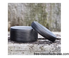 Carbon Fiber Glow in the Dark Rings -Grey/Purple | free-classifieds-usa.com - 2