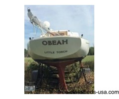 23' Kenner sailboat and Triad Trailer | free-classifieds-usa.com - 1