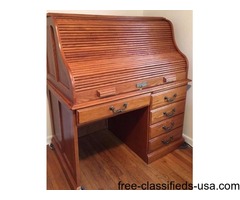 Oak Rolltop Desk | free-classifieds-usa.com - 1