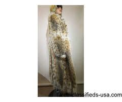 LYNX Fur Coat Full Length EXCELLENT M-L | free-classifieds-usa.com - 2