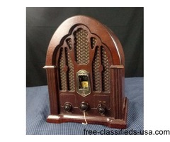 Antique Style Arch Top/Cathedral Radio By GE | free-classifieds-usa.com - 1