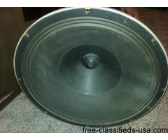 Jensen McMurdo Silver Masterpiece V - 18 Super Giant Speaker | free-classifieds-usa.com - 1