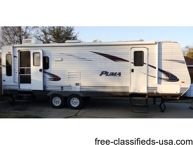2011 Palomino Puma / 30'/ Model 26RLSS / Excellent Condition - RVs, Campers  & Caravans - Murfreesboro - Arkansas - announcement-58645