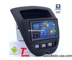Peugeot 107 Android In Car Media Radio WIFI GPS camera navigation | free-classifieds-usa.com - 1