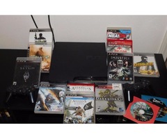 PS3 Console 120gb w/2 Controllers + 13 Games - $150 | free-classifieds-usa.com - 1