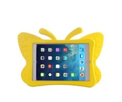 For iPad Mini 1/2/3 Yellow Butterfly EVA Protective Case with Holder | free-classifieds-usa.com - 1