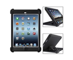 For iPad Mini 1/2/3 Black Defender Series Protective Case with Stand | free-classifieds-usa.com - 1
