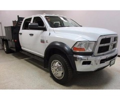 2011 Dodge Ram 5500 4wd 6.7 Diesel Crew Cab Automatic Flatbed Bed | free-classifieds-usa.com - 1