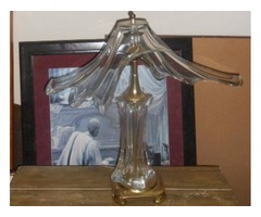 crystal lamp and two crystal gowl | free-classifieds-usa.com - 1