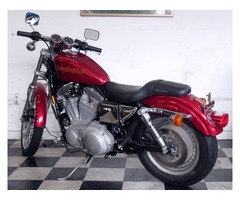 1999 Harley Davidson XL883 Sportster 12,000 miles Candy-Red 99 HD XL 883 | free-classifieds-usa.com - 3
