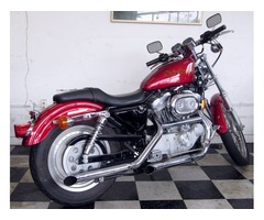 1999 Harley Davidson XL883 Sportster 12,000 miles Candy-Red 99 HD XL 883 | free-classifieds-usa.com - 4
