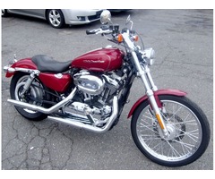 2006 Harley Davidson XL1200C Sportster Custom 13,000 miles Red 06 HD XL1200 XL 1200 | free-classifieds-usa.com - 1