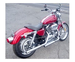 2006 Harley Davidson XL1200C Sportster Custom 13,000 miles Red 06 HD XL1200 XL 1200 | free-classifieds-usa.com - 4