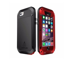 For iPhone 6/6s Love Mei Red Metal Ultra-thin Waterproof Dustproof... Case | free-classifieds-usa.com - 1