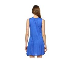 Trendy sleeveless blue tunic top by Carrie Allen | free-classifieds-usa.com - 3