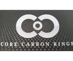 Unidirectional Carbon Fiber Ring with texalium inside in a matte finish. | free-classifieds-usa.com - 4