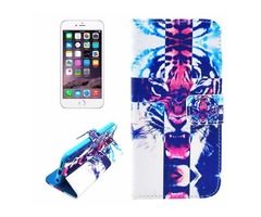 For iPhone 6/6s Tiger Leather Case with Holder, Money pocket | free-classifieds-usa.com - 1