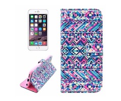 For iPhone 6/6s Tribal Leather Case with Holder, Wallet & Card Slots | free-classifieds-usa.com - 1