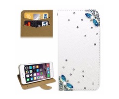 For iPhone 6/6s Diamond Leaf Leather Case with Holder & Card Slots | free-classifieds-usa.com - 1