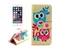 For iPhone 6/6s Cross Cartoon Leather Case with Holder, Wallet & Card Slots | free-classifieds-usa.com - 1