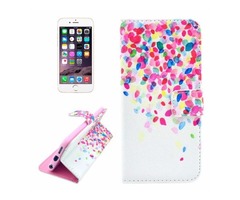 For iPhone 6/6s Color Pattern Leather Case with Holder, Wallet | free-classifieds-usa.com - 1