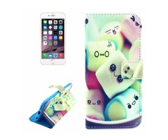 For iPhone 6/6s Lovely Pattern Leather Case with Holder, Wallet & Card Slots | free-classifieds-usa.com - 1