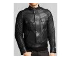 Mens Biker Black Leather Jacket | free-classifieds-usa.com - 3