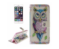 For iPhone 6/6s Owl 2 side Leather Case with Holder, Wallet & Card Slots | free-classifieds-usa.com - 1
