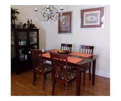 dining room table and 4 chairs | free-classifieds-usa.com - 1