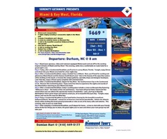 All inclusive road trip to Miami and keywest Florida | free-classifieds-usa.com - 1