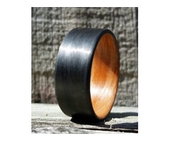 Carbon Fiber Unidirectional Ring with orange inside | free-classifieds-usa.com - 3