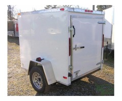 Trailer Wht 5 foot x6 foot with One 2,990 Axle and NO Side Door | free-classifieds-usa.com - 1
