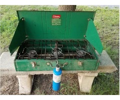 3 burner Coleman camp stove | free-classifieds-usa.com - 1