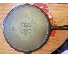 Griswold 14" cast iron skillet | free-classifieds-usa.com - 1