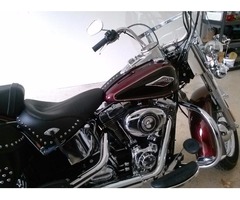 2015 Heritage Softail,Red & Black,7,100 miles | free-classifieds-usa.com - 2