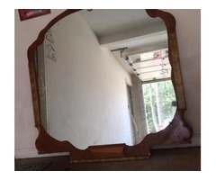 Mirror and dresser approx 100 years old. | free-classifieds-usa.com - 2