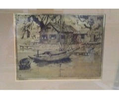 A original drews dad barrymore painting | free-classifieds-usa.com - 2